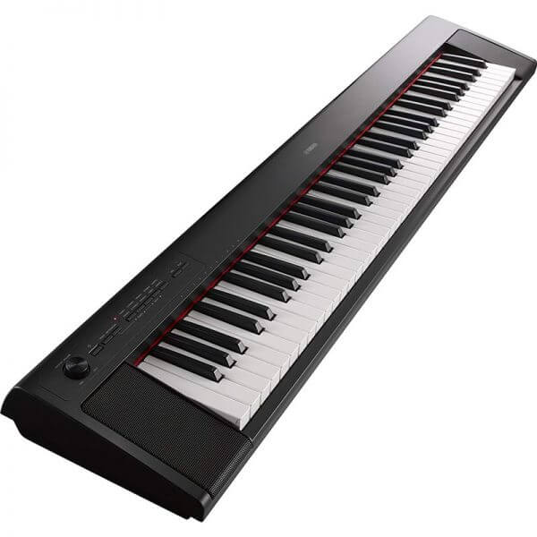 Yamaha NP32 Digital Piano - side view