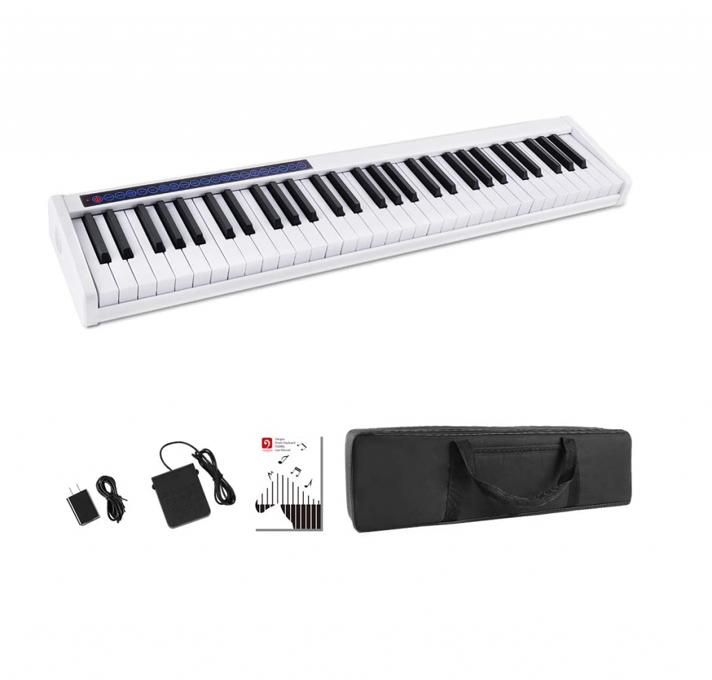 Vangoa VGD611 61 Key Portable Piano The Keyboard Piano Shop
